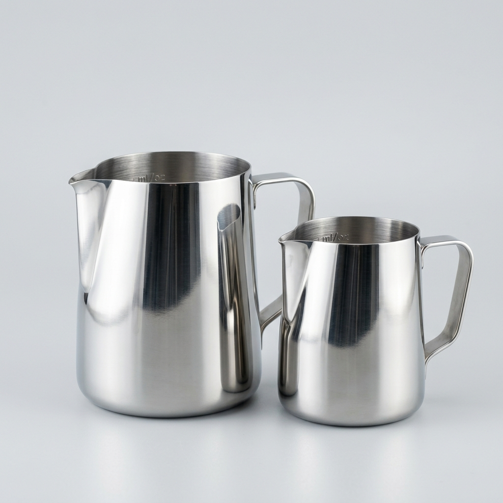 vibrantlifefu Latte Art Pitcher Set - 350ml & 600ml